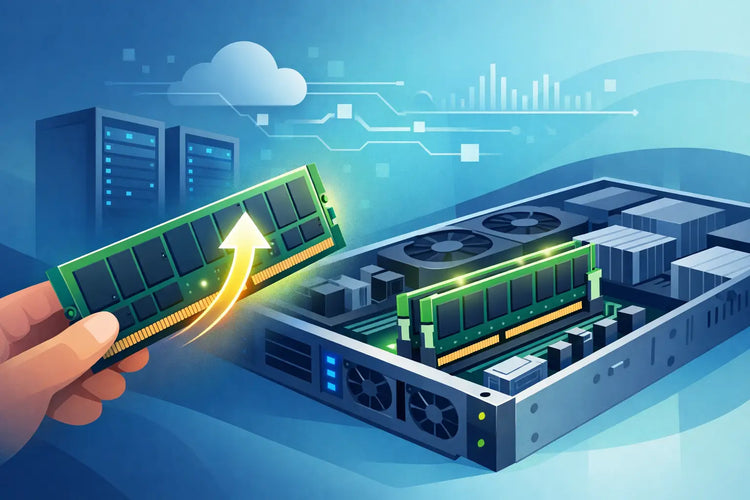 Upgrade de memória ECC DDR5 em servidor