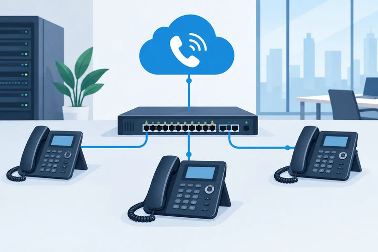 Qual switch usar para VoIP em redes corporativas