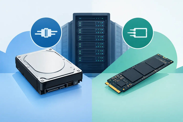 SAS versus NVMe em servidores: qual escolher?