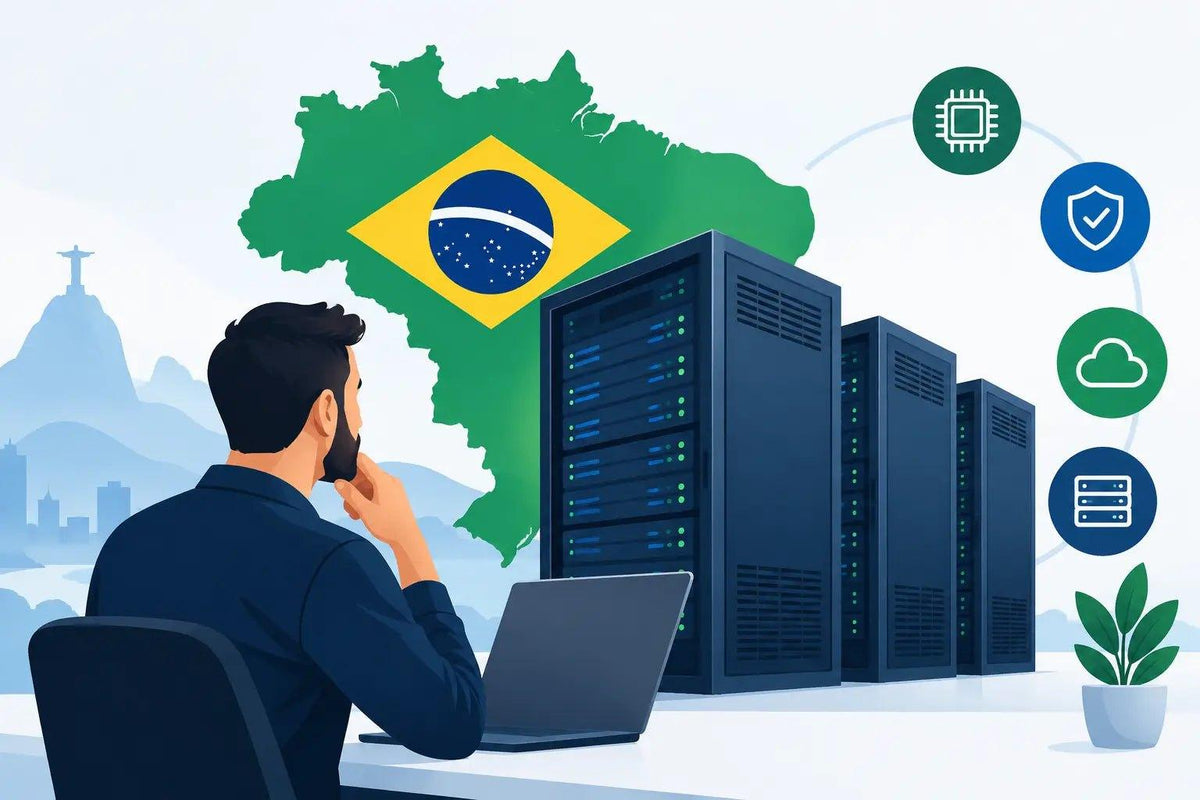 Comprar servidor no Brasil com critério técnico