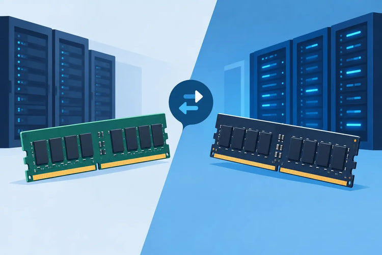 DDR4 versus DDR5 em servidores: qual escolher?