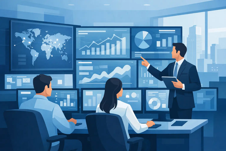 Monitores profissionais para operação corporativa