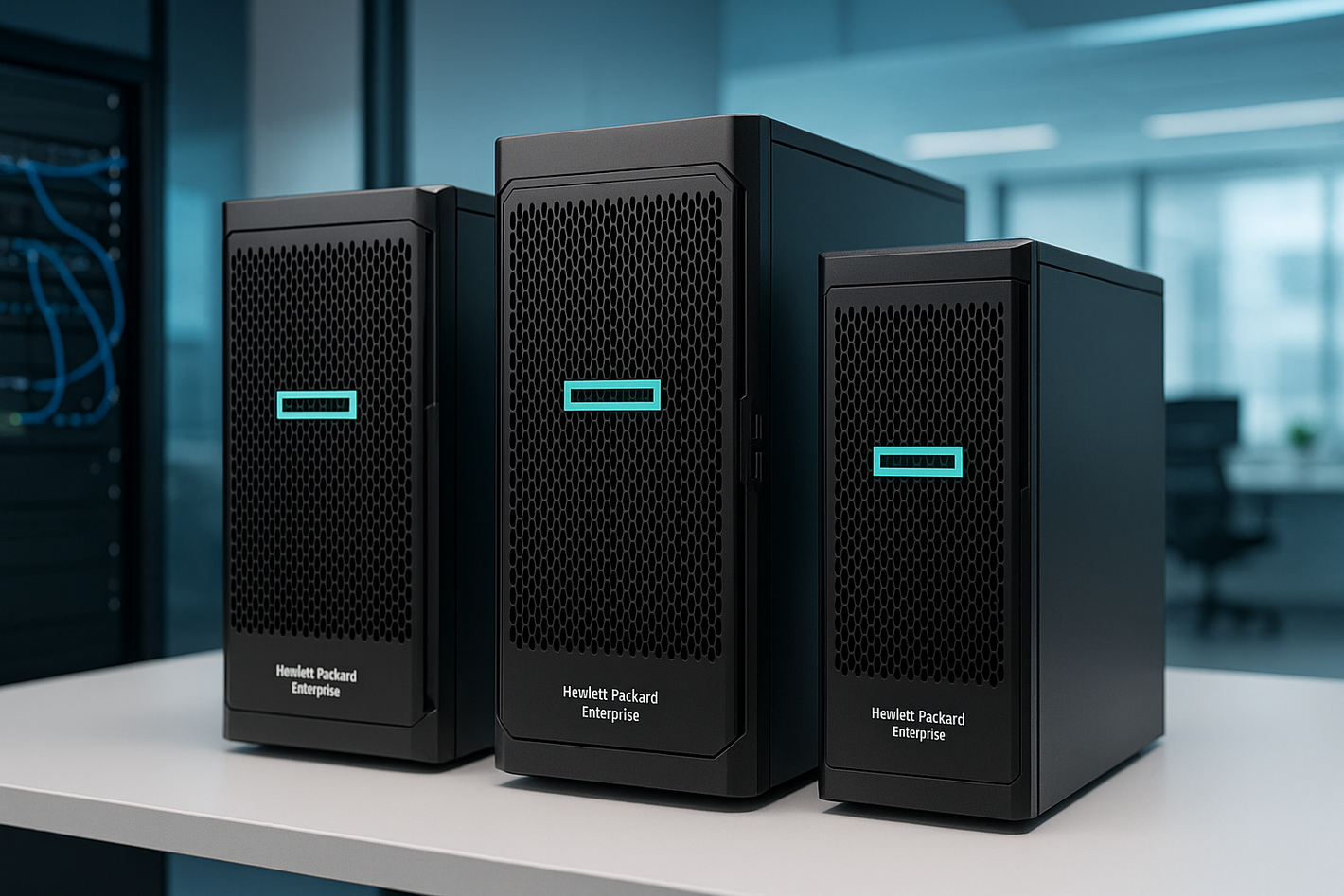 Servidores HPE ProLiant em torre Gen11 - Soluções enterprise compactas para pequenas e médias empresas