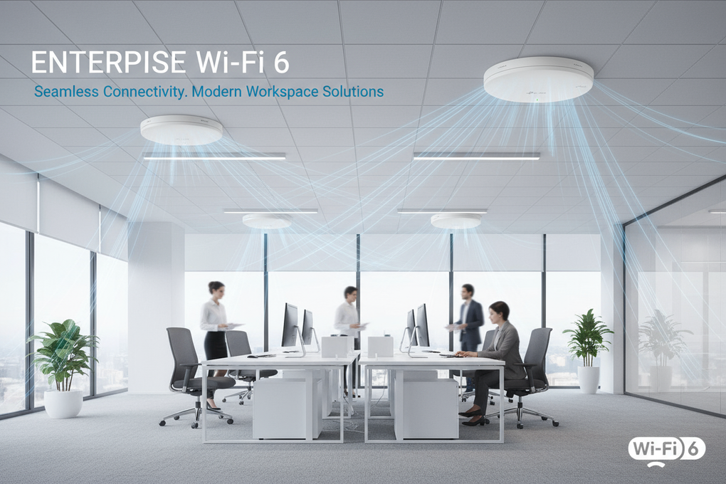 Access Points Wi-Fi 6 HPE Aruba TP-Link Omada Empresariais | I.T. Computers