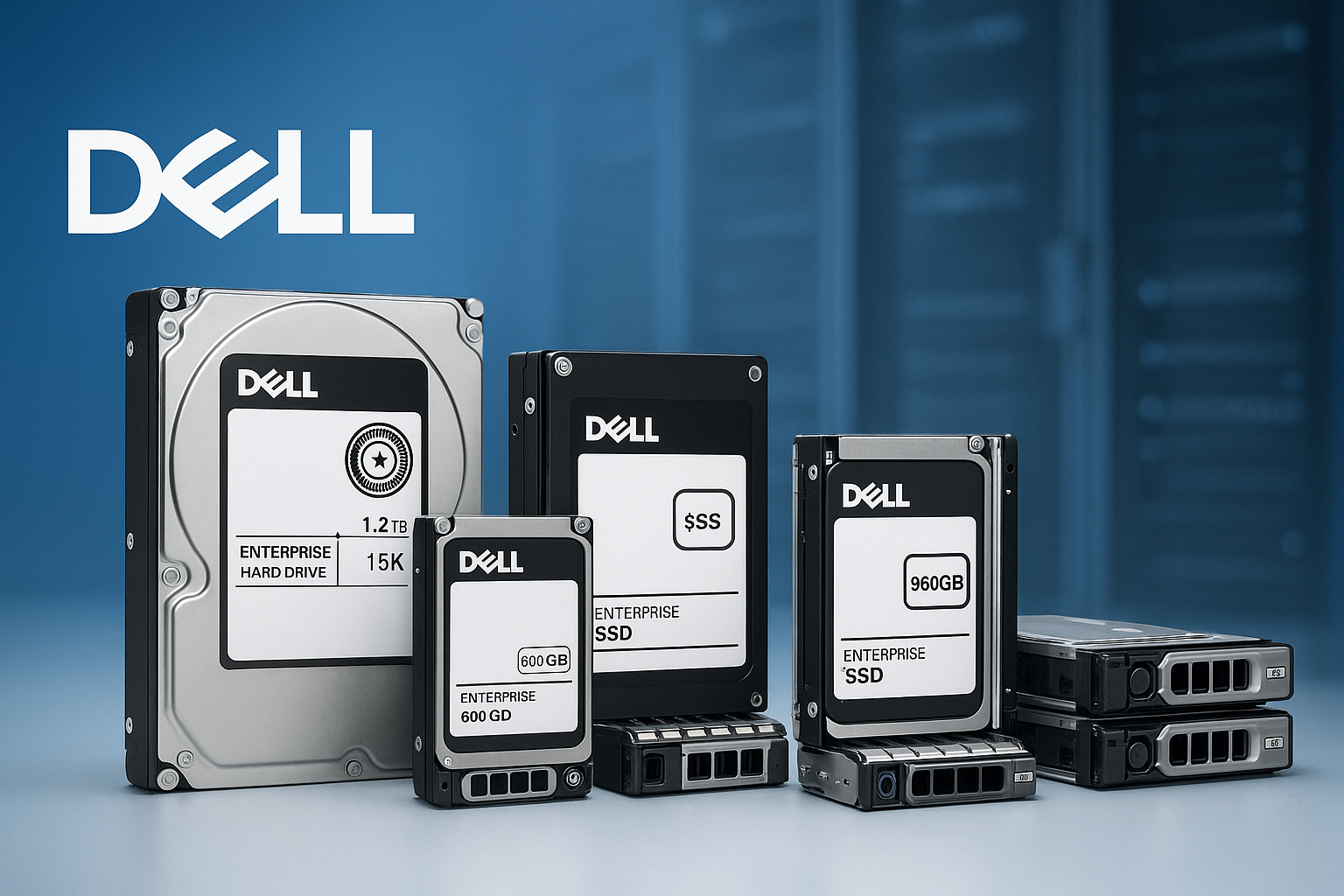 Discos Dell - HDD e SSD para Servidores