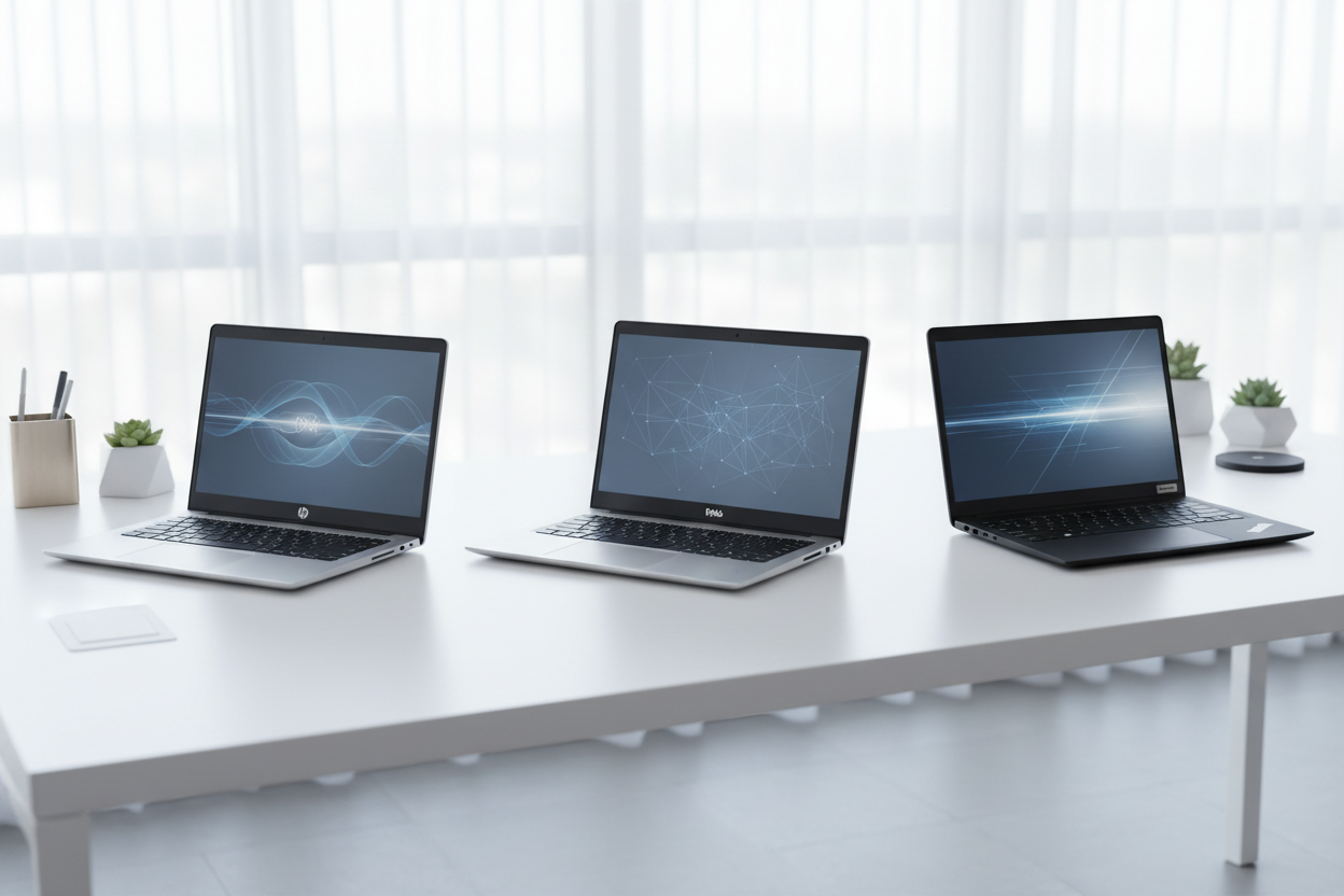 Notebooks Empresariais - HP, Dell e Lenovo