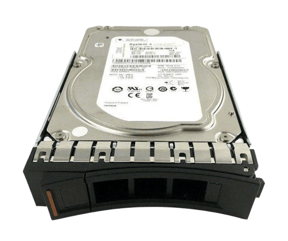 Disco rígido Lenovo ISG SATA 4TB 7,2K ST50v2 - 4XB7A77447 com interface SATA e formato de 3,5 polegadas.