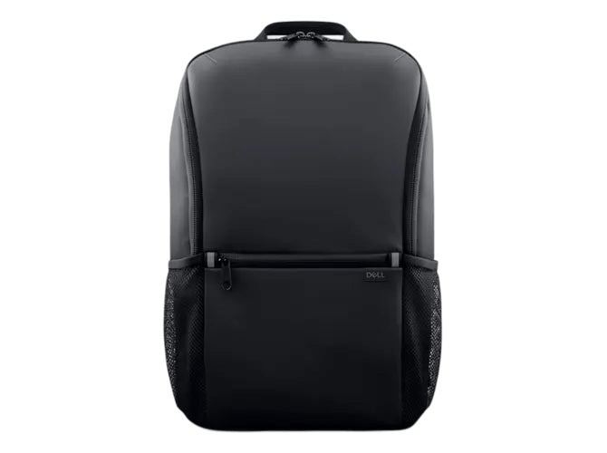 Mochila Dell CSG EcoLoop Essential 14-16 em preto, ideal para notebooks de até 16 polegadas, design moderno e sustentável.
