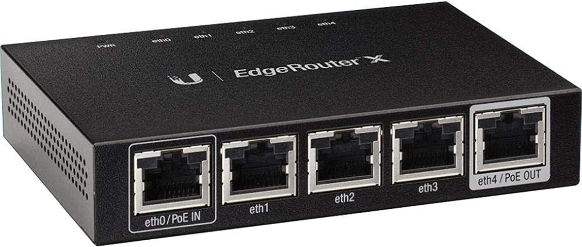 the edge router x is a 4 - port, 4 - port, and