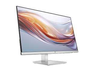A modern, flat-screen computer monitor with a sleek, minimalist design.