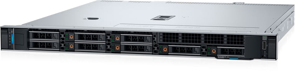 a large, black server rack with multiple racks and servers.