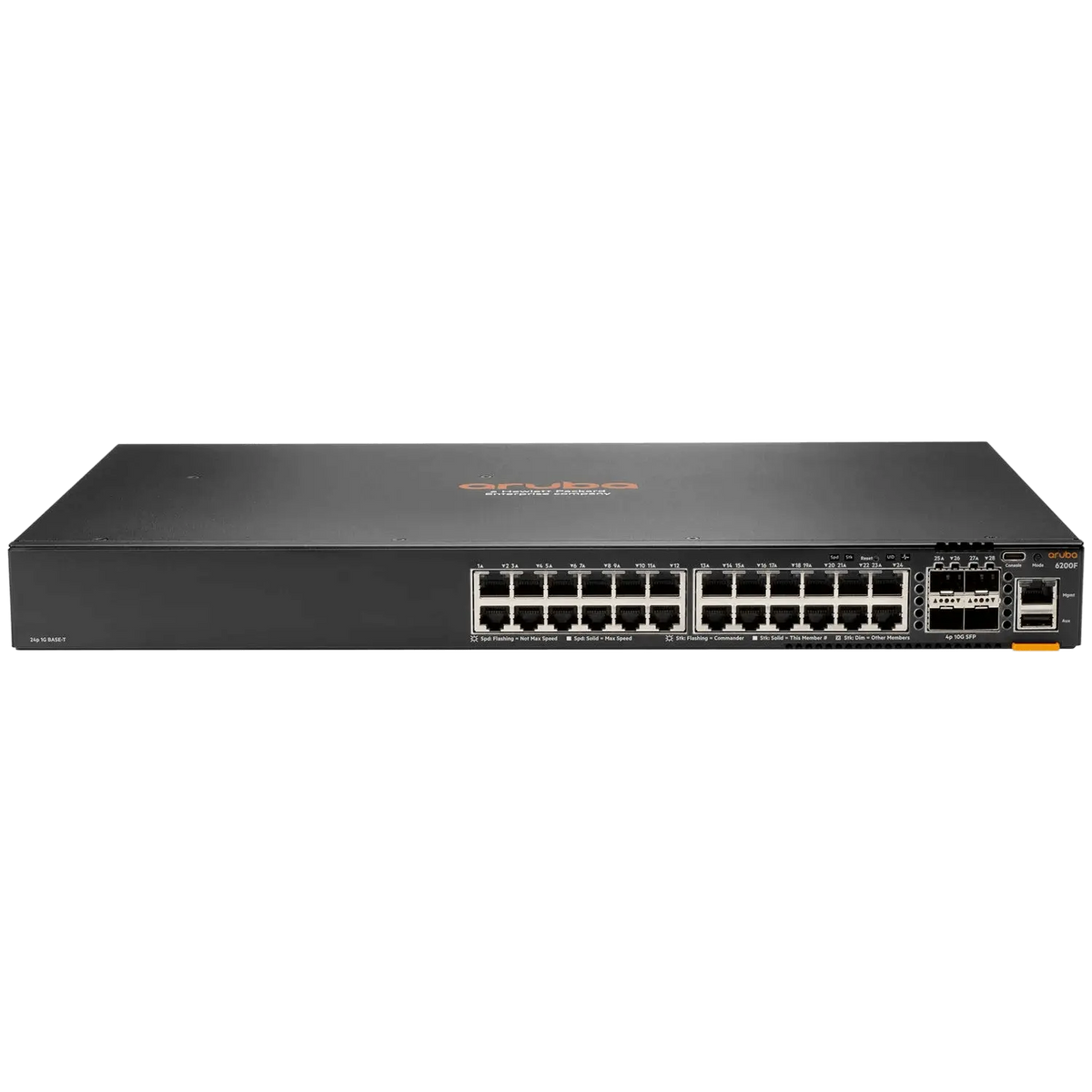 Managed Ethernet switch with multiple ports for efficient network connectivity and management.