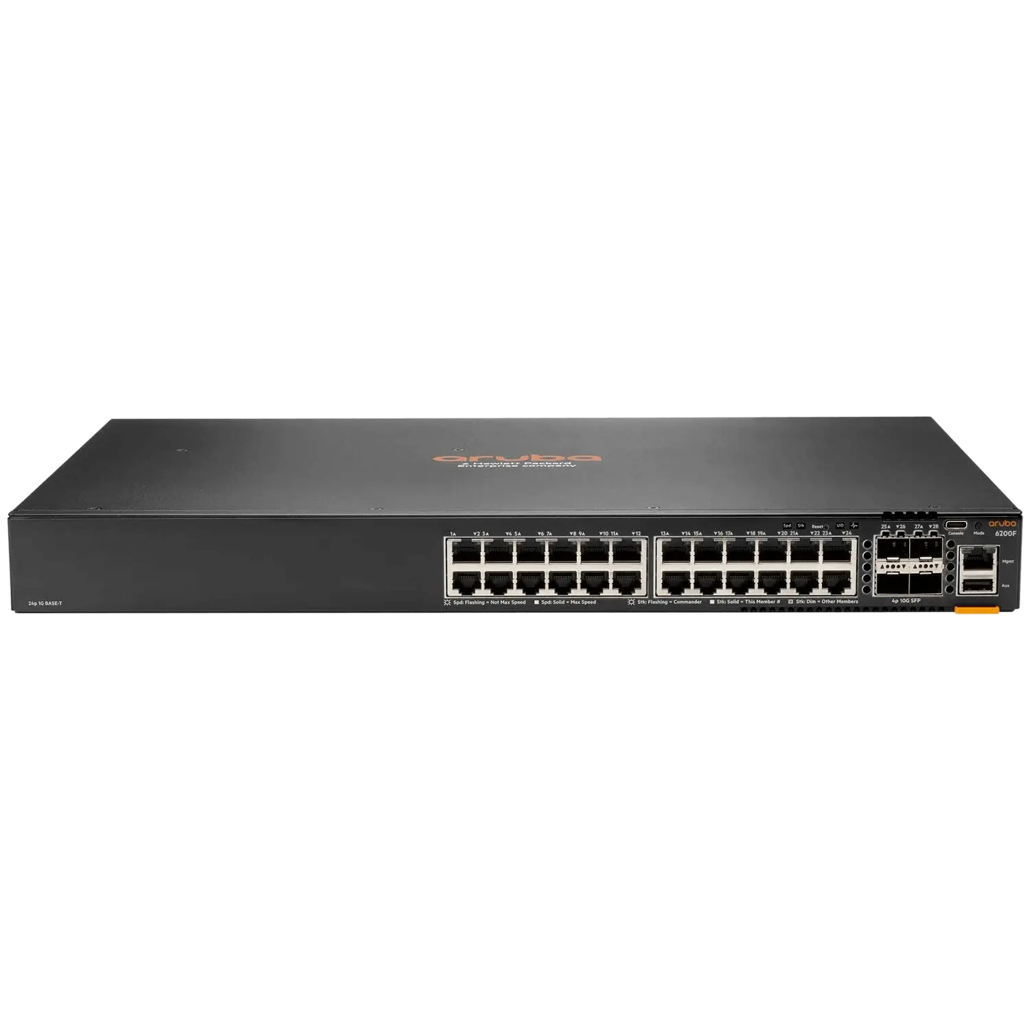 Managed Ethernet switch with multiple ports for efficient network connectivity and management.