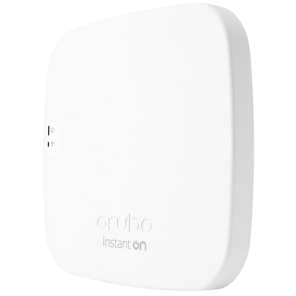 a white, rectangular device with the word "orubo" printed on it.