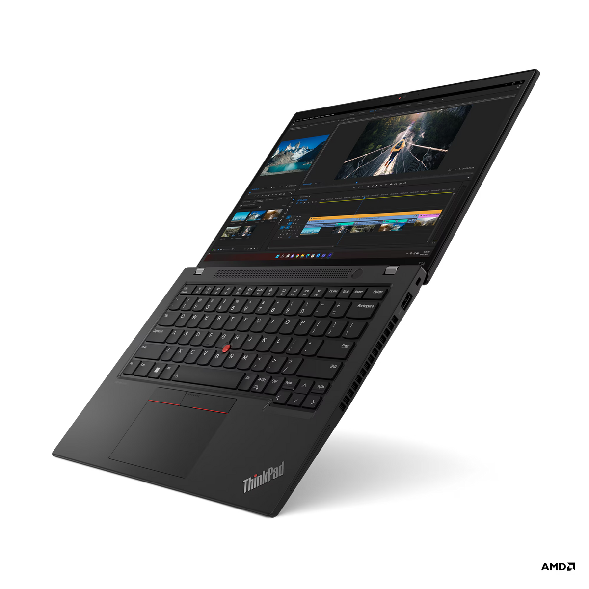 a laptop computer with a black background