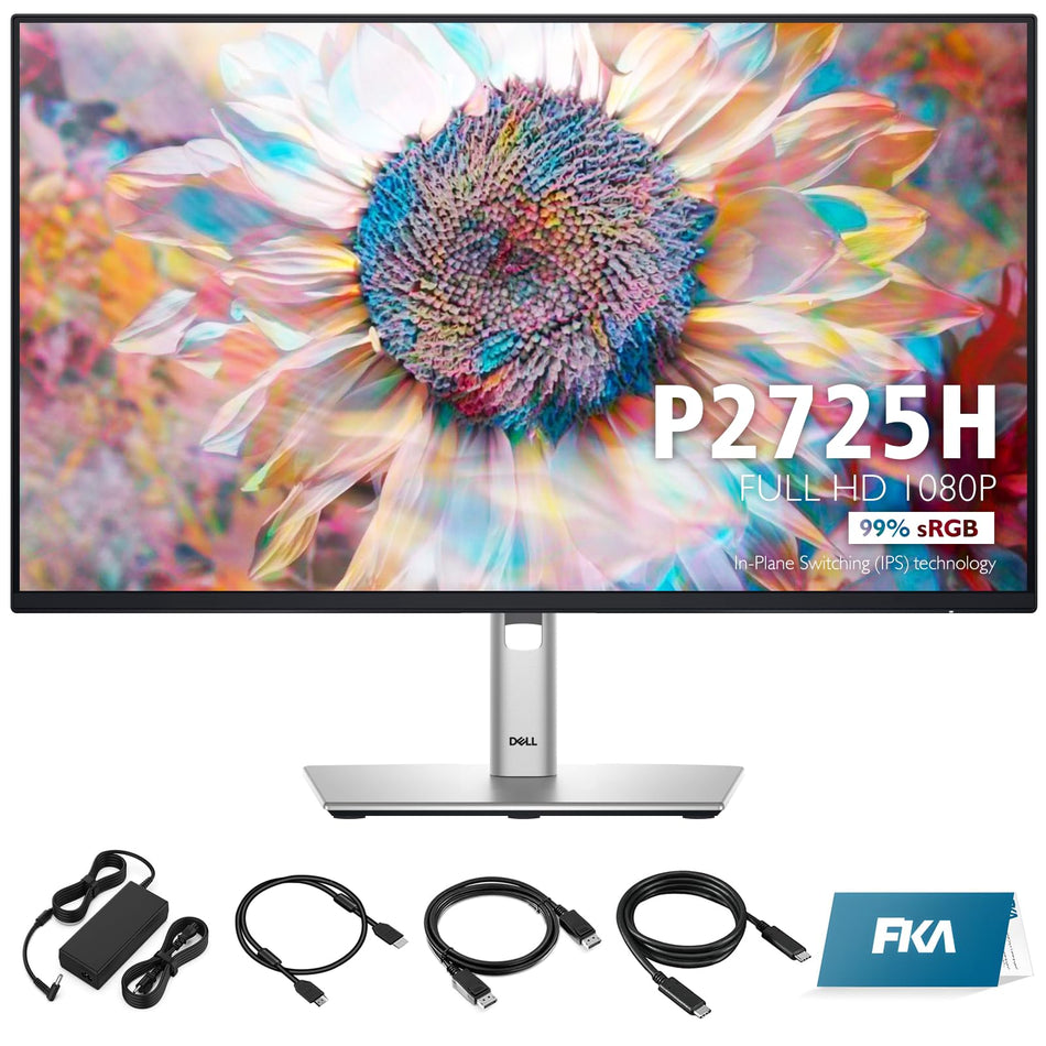 Monitor Dell P2725H 27 Polegadas Full HD IPS USB-C Dell