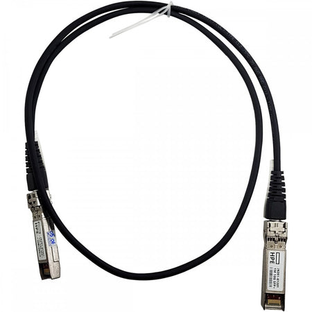 a black cable with two connectors attached to it, one of which is labeled "HPE".
