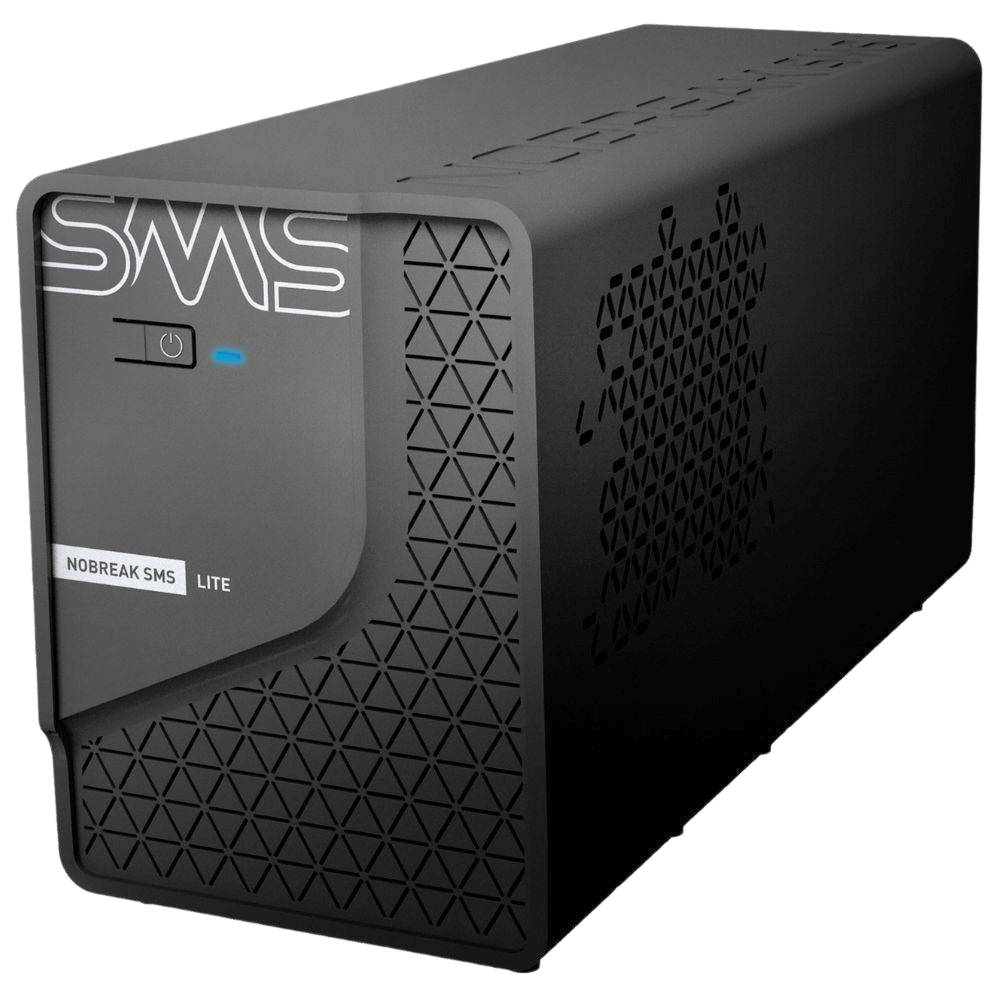 Nobreak SMS LITE 1200VA Bivolt Automatic UPS with 115V Output - Compact and Reliable Power Protection Solution