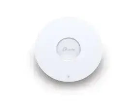 Access Point TP-LINK Wireless Gigabit AC1350 EAP225, white, round design, dual-band capability.