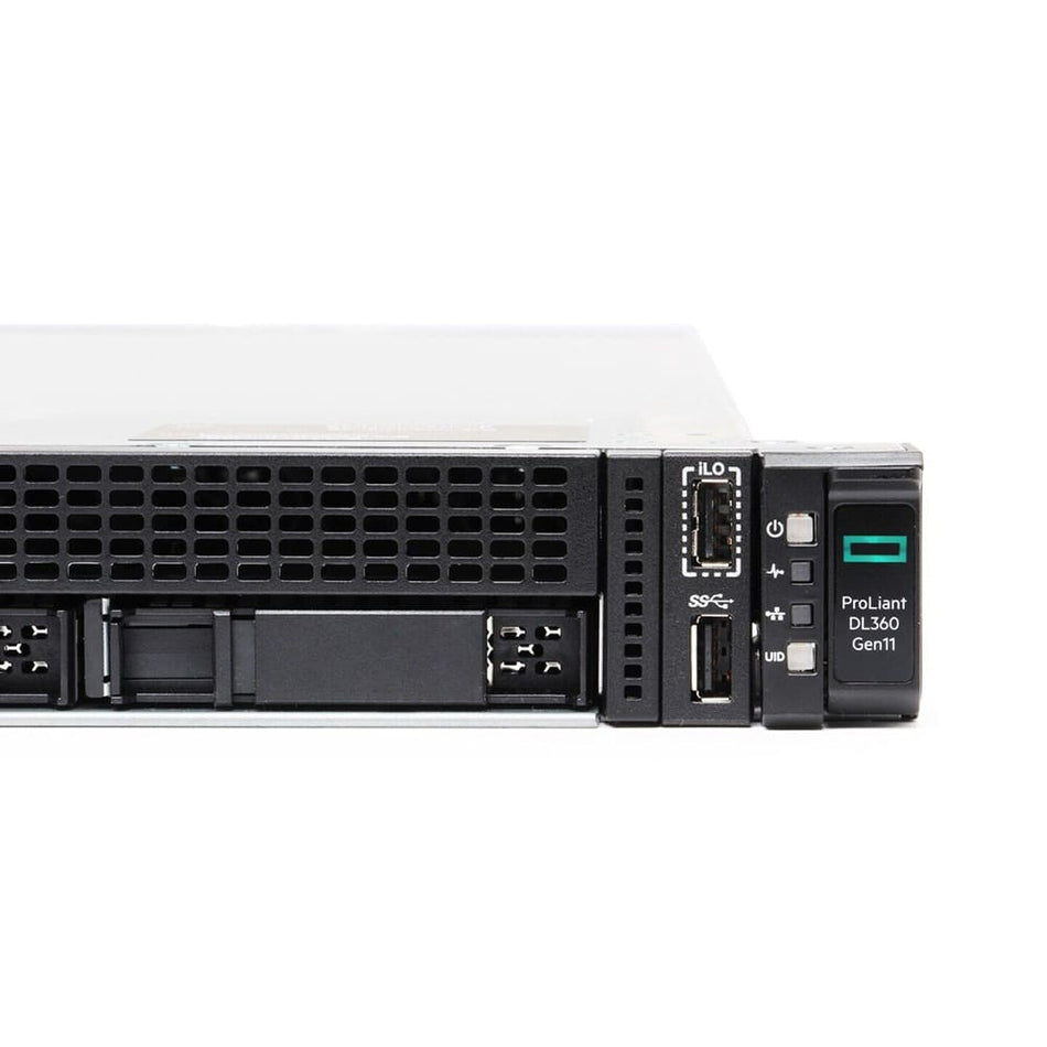 a close-up view of a computer server rack, specifically a Proliant DL3 Gen1 server.