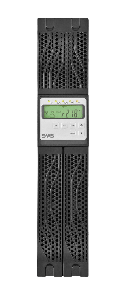 Nobreak SMS Daker Plus Monofásico 1 kVA - 23676 with digital display, efficient power protection solution.