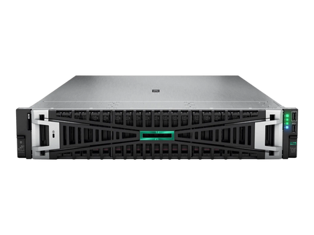 a large, metallic server rack with a sleek, modern design.