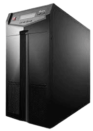 Nobreak Delta HPH G2 20 kVA 380V UPS203HH330N035 black ups with digital display and ventilation grills.