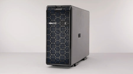 A Dell computer tower is shown against a white background.