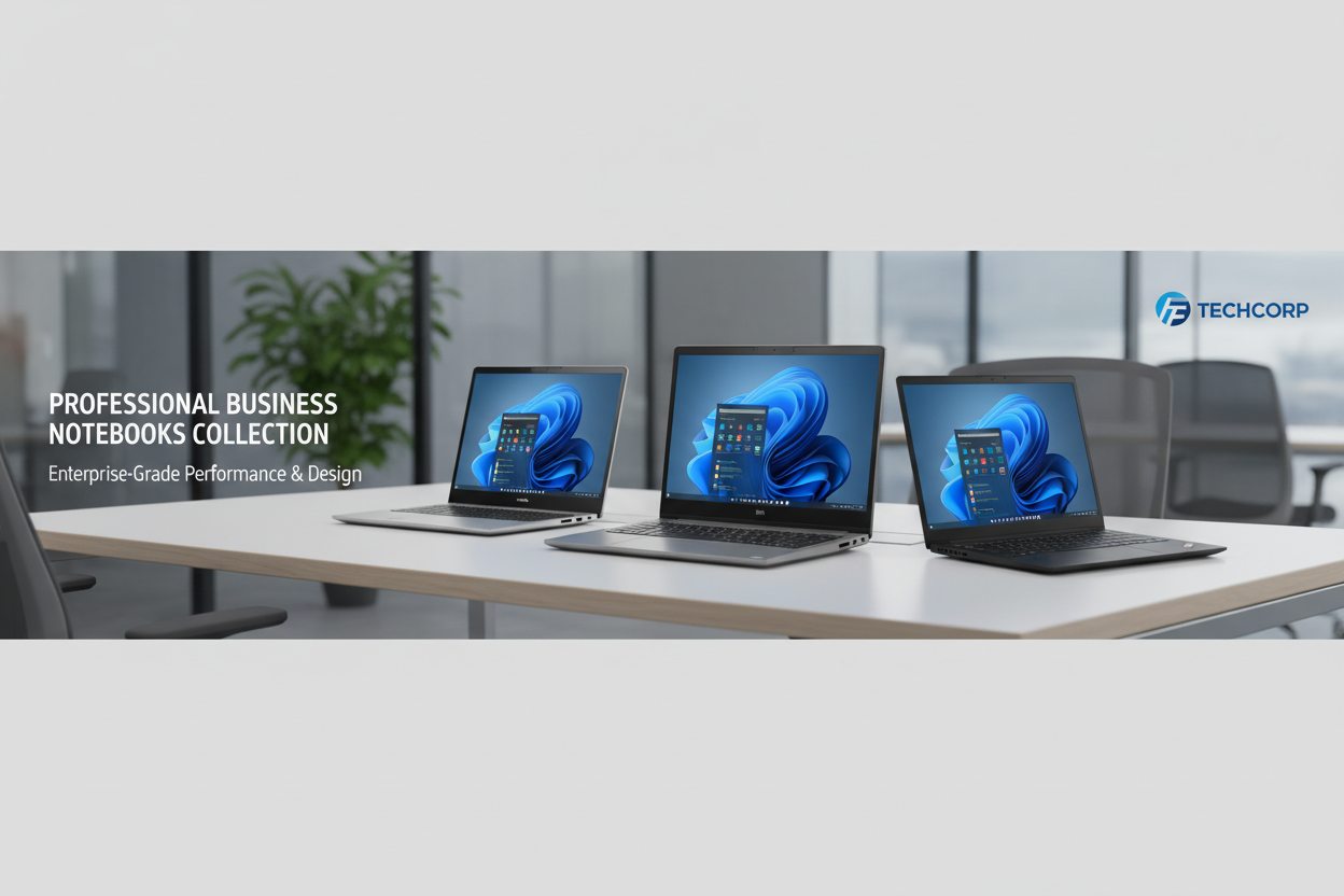 Banner Notebooks Empresariais HP Dell Lenovo