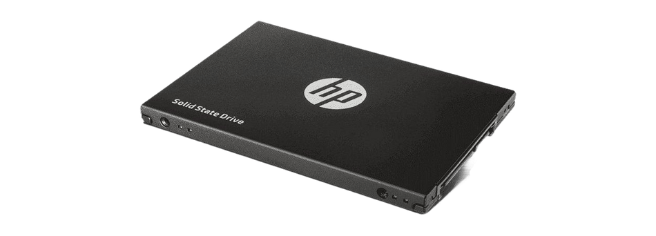 Disco rígido SSD HPE 960GB SATA LFF com logotipo HP, ideal para leitura intensiva
