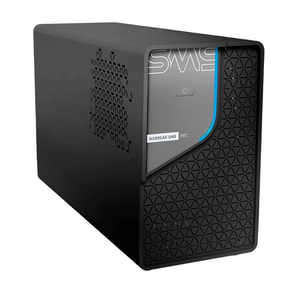 Nobreak SMS PRO 700 VA Bivolt Wi-Fi UPS for reliable power backup and protection, designed for home and office use.