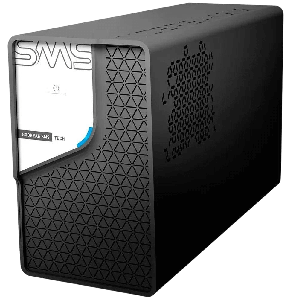 Nobreak SMS Tech 1400 VA Bivolt Automatic Input and 220V Output - Power backup solution for electronics.