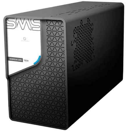 Nobreak SMS Tech 1400 VA Bivolt Automatic Input and 220V Output - Power backup solution for electronics.