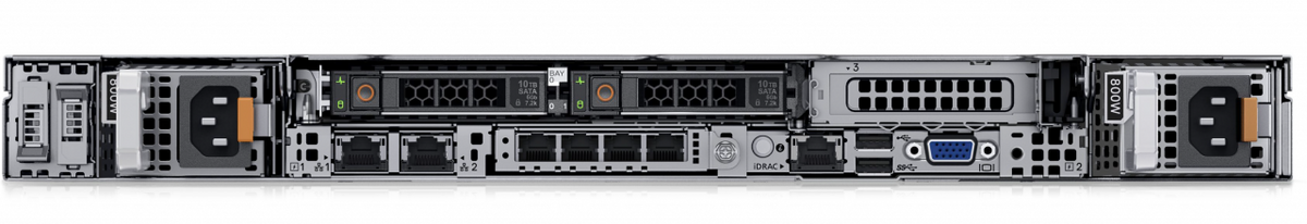 Servidor Dell R660xsH 5418Y 24C 64GB 2x480 SSD 210-BHRM-00VD - I.T. COMPUTERS BUSINESS TECNOLOGY LTDA