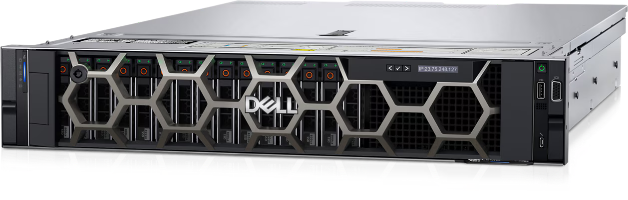 Servidor Dell PowerEdge R550 4310 12C 32GB 2x960GB SSD - 210-AZEI-00DQ Dell
