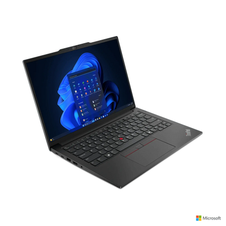 Lenovo E14 G6 laptop with Intel Core Ultra 7, 16GB RAM, 512GB SSD, running Windows 11 Pro.