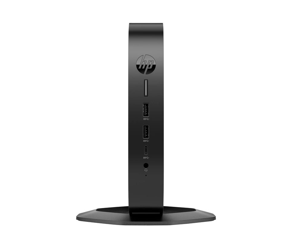 a black HP electronic device, which appears to be a computer tower or server.