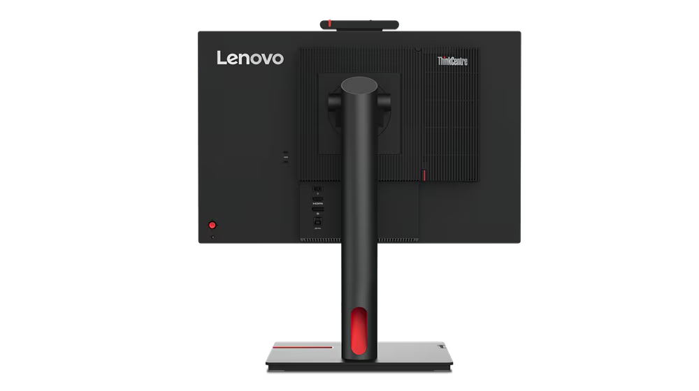 a computer monitor with the lenovo logo on it