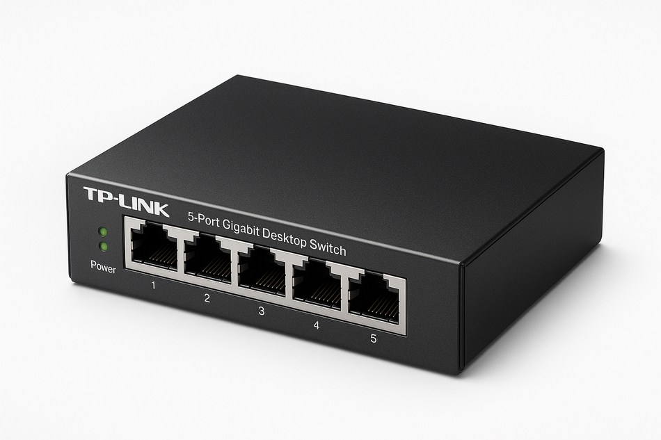 Switch TP-LINK Gigabit de Mesa com 5 Portas LS1005G(BR)