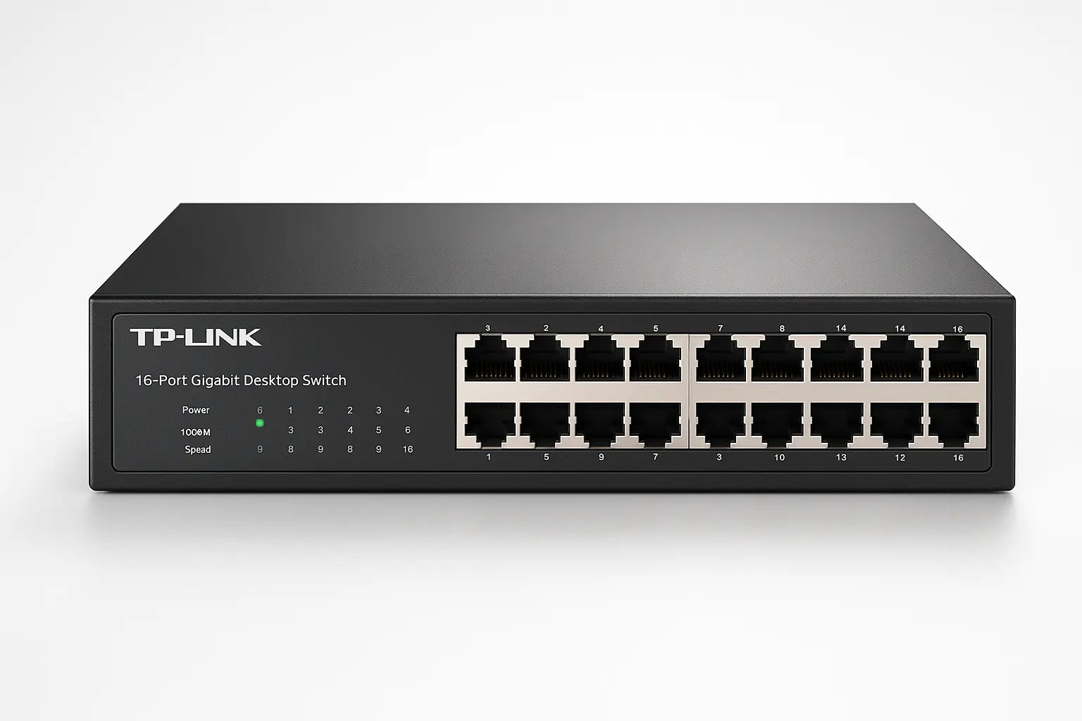 Switch TP-Link TL-SG1016D 16 Portas 10/100/1000 Mbps