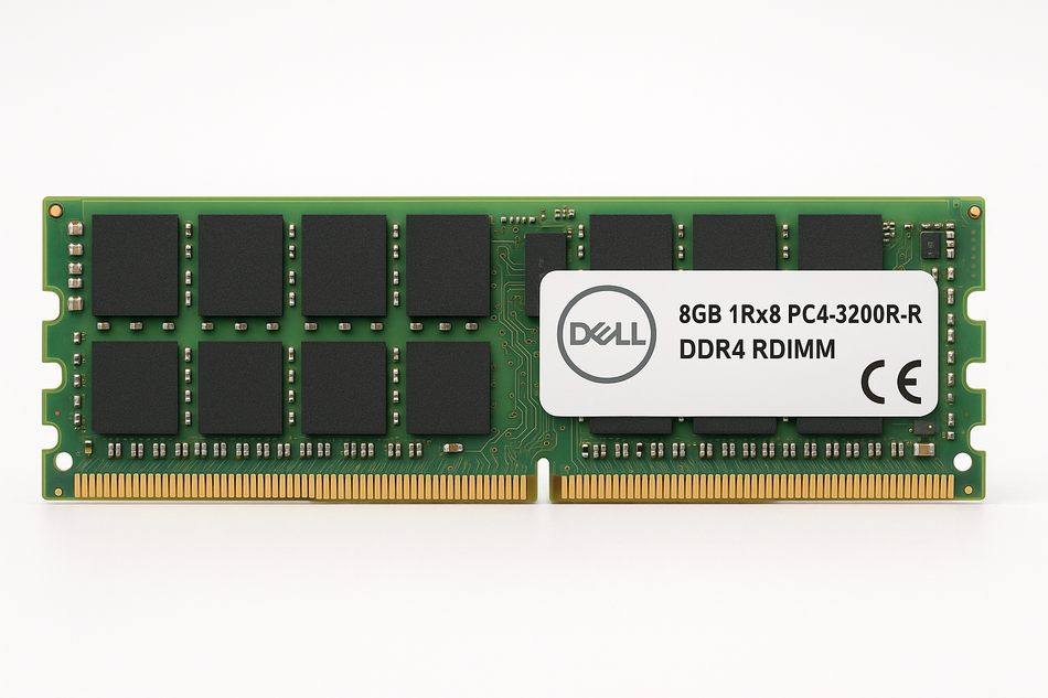 Memória Dell 8GB 1Rx8 DDR4 RDIMM 3200 AA783420
