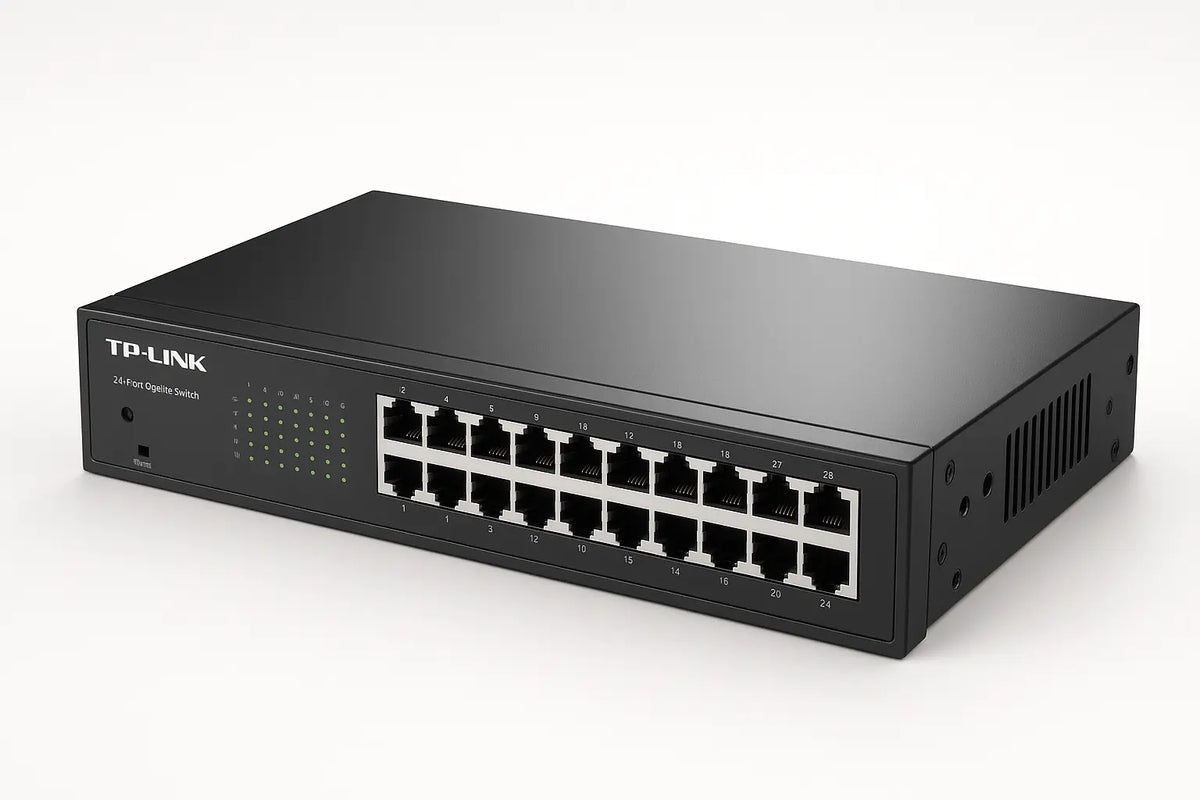 Switch TP-Link TL-SF1024D Rack com 24 Portas 10/100