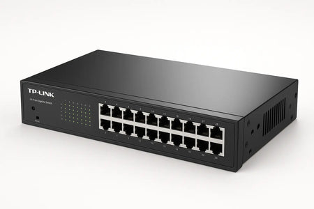 Switch TP-Link TL-SF1024D Rack com 24 Portas 10/100