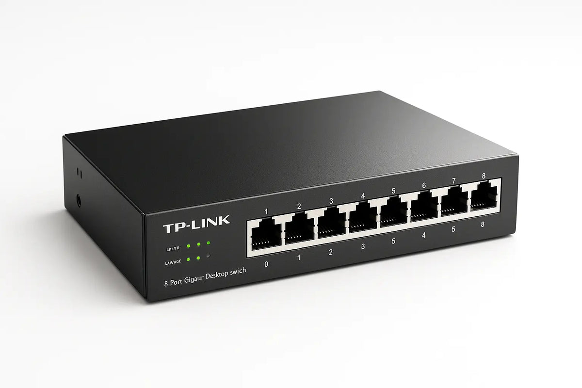 Switch TP-LINK Gigabit de Mesa com 8 Portas LS1008G(BR)