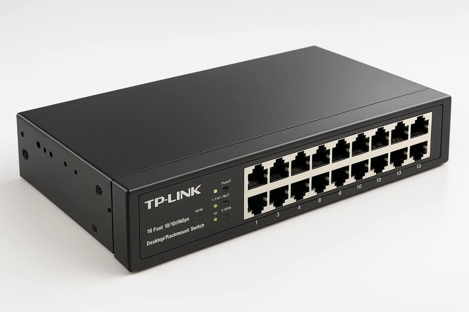 Switch TP-LINK Mesa 16 Portas 10/100Mbps TL-SF1016D