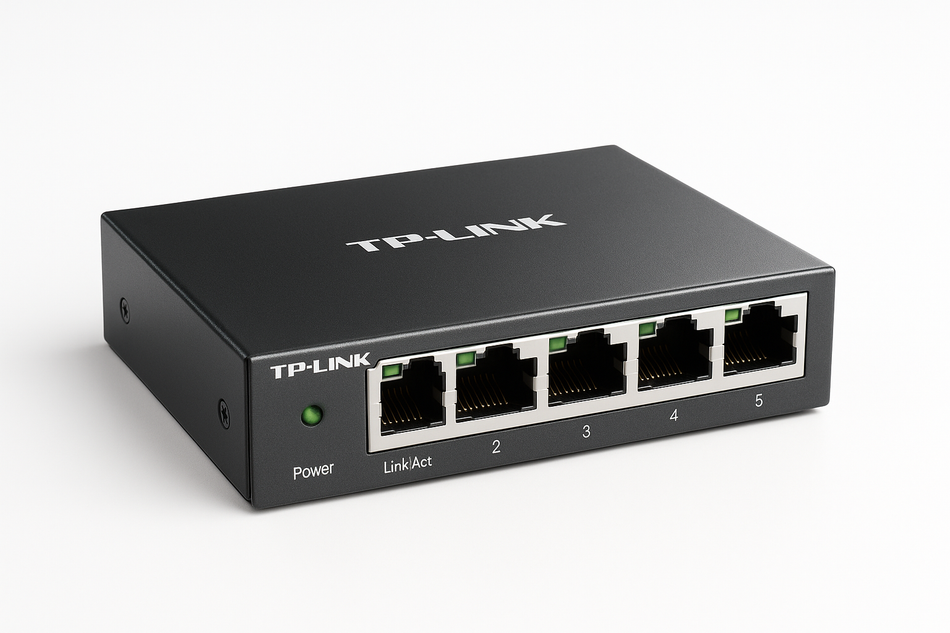 Switch TP-Link Gigabit de Mesa com 5 Portas LS105G