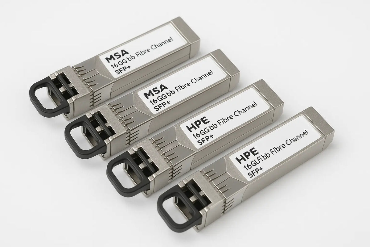 Transceiver HPE MSA 16Gb FC SFP+ Pack 4 Unidades