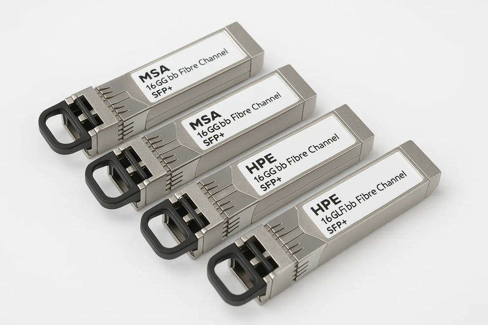 Transceiver HPE MSA 16Gb FC SFP+ Pack 4 Unidades