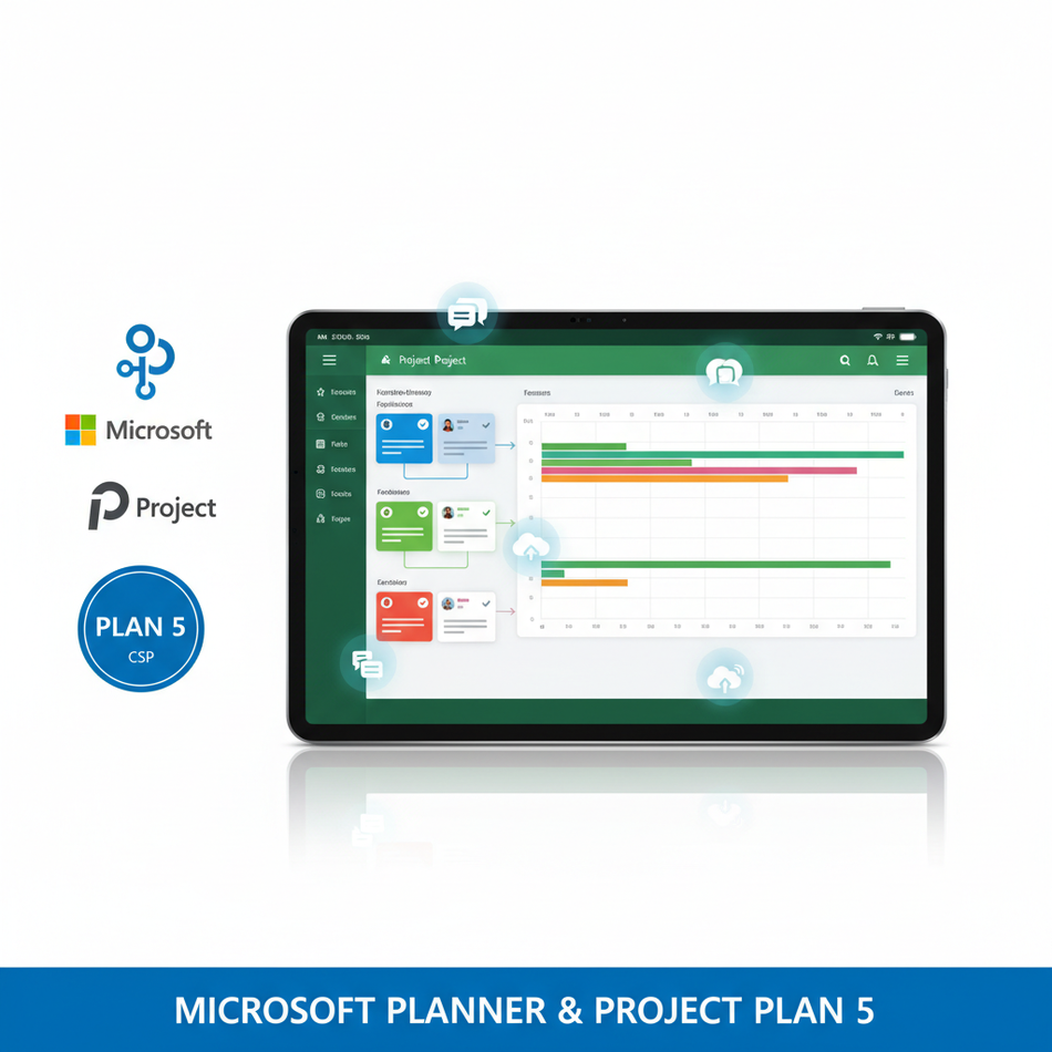 Microsoft Planner and Project Plan 5