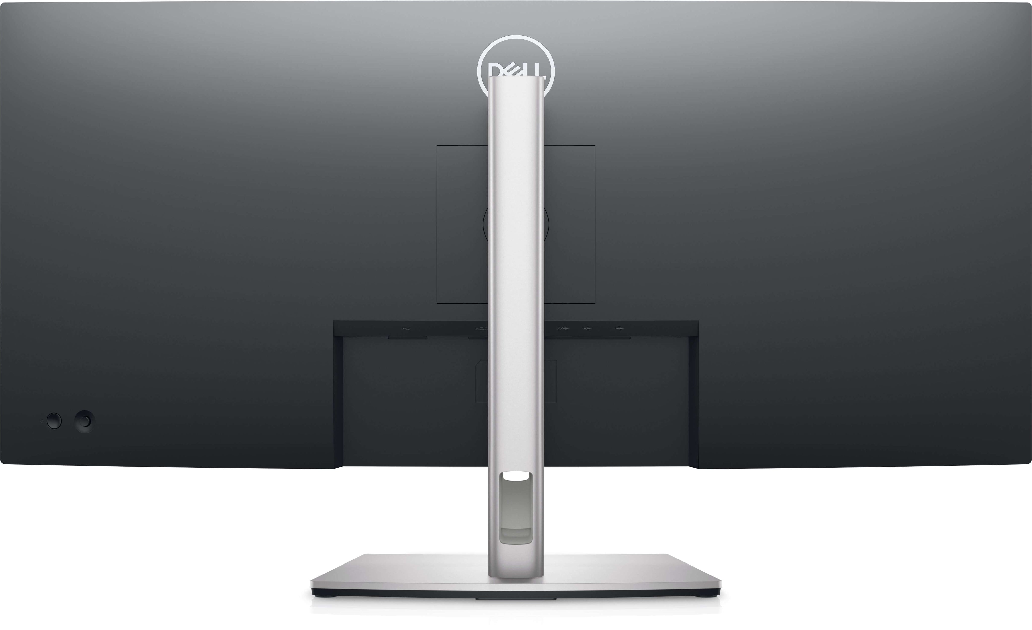 Rear view of Dell CSG P3424WE 34" UltraSharp monitor showcasing sleek design and ergonomic stand.